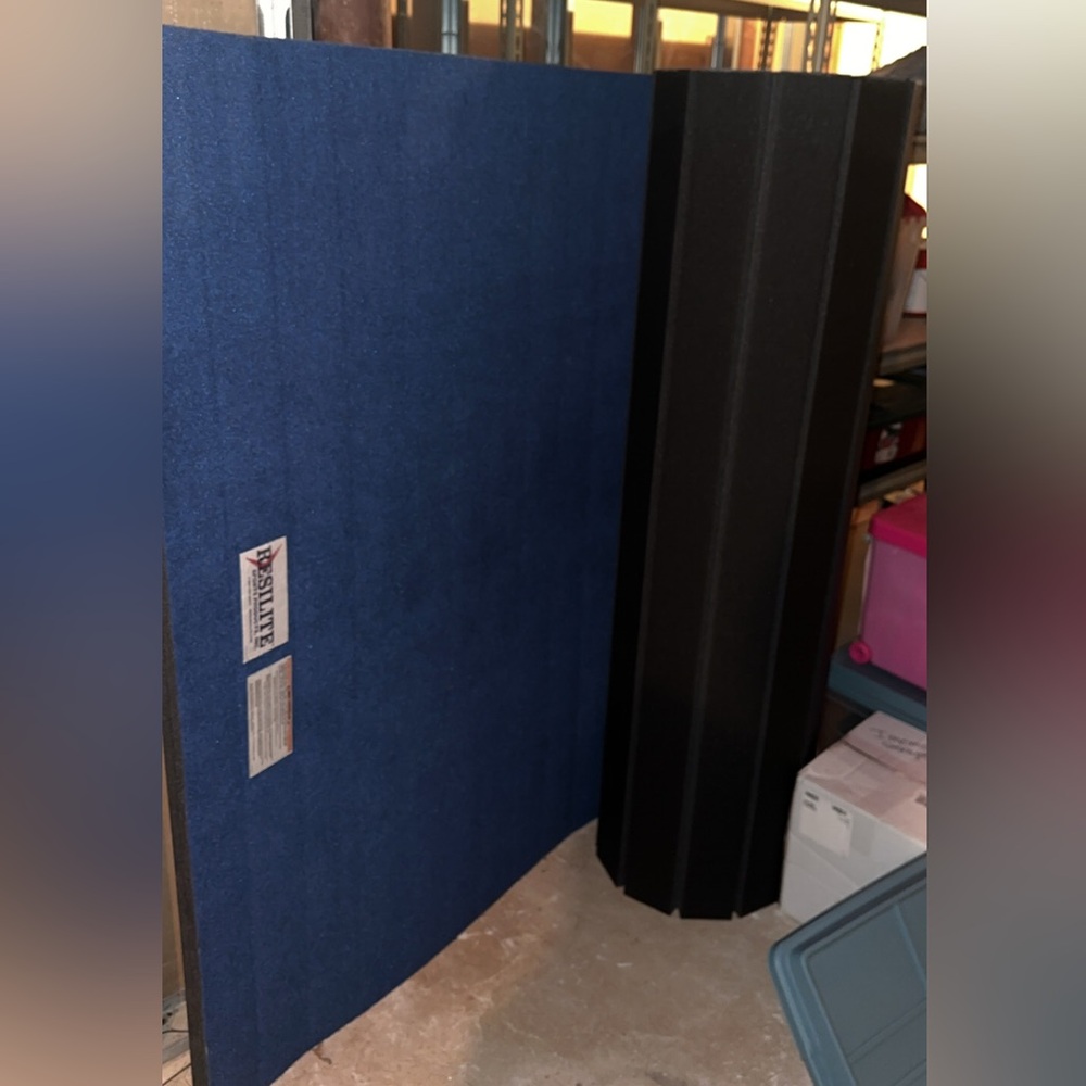 Resilite Blue Panel Mat